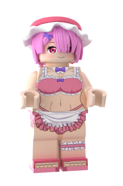 Re:Zero  Rem/Ram Swimsuit Expansion Pack (Exclusive add-on for Rem and Ram Minifigure Set purchasers)